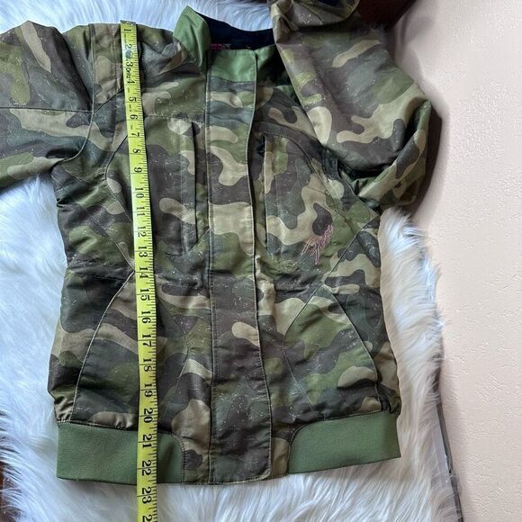 Fox Dakota Green Camo/ Pink Racing Jacket Size Small - Picture 11 of 16